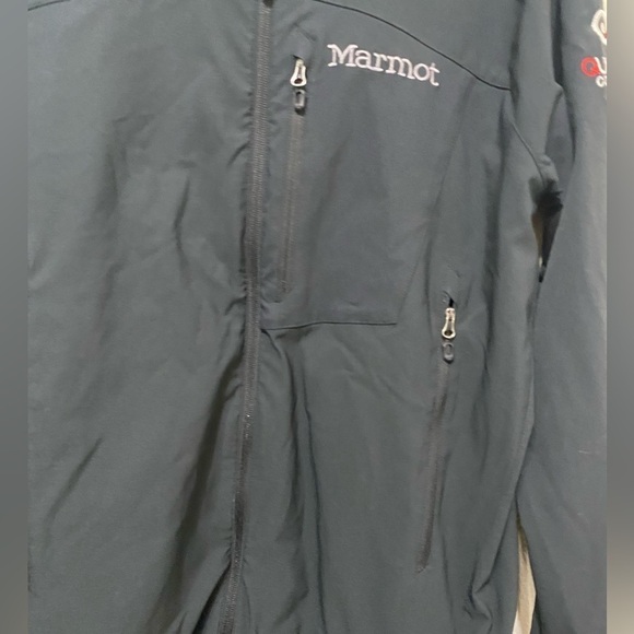 Marmot men’s jacket black softshell windproof hiking camping outdoors active L - Picture 2 of 14